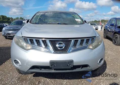 2010 Nissan Murano S z USA, uszkodzony, nr VIN JN8AZ1MW7AW124865
